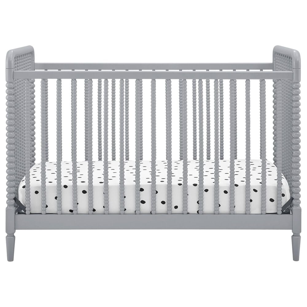 Delta Saint 4-In-1 Convertible Crib in Grey, , large