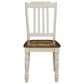 Ashley Wirloni 5-Piece Round Dining Set in Antique White and Brown, , large