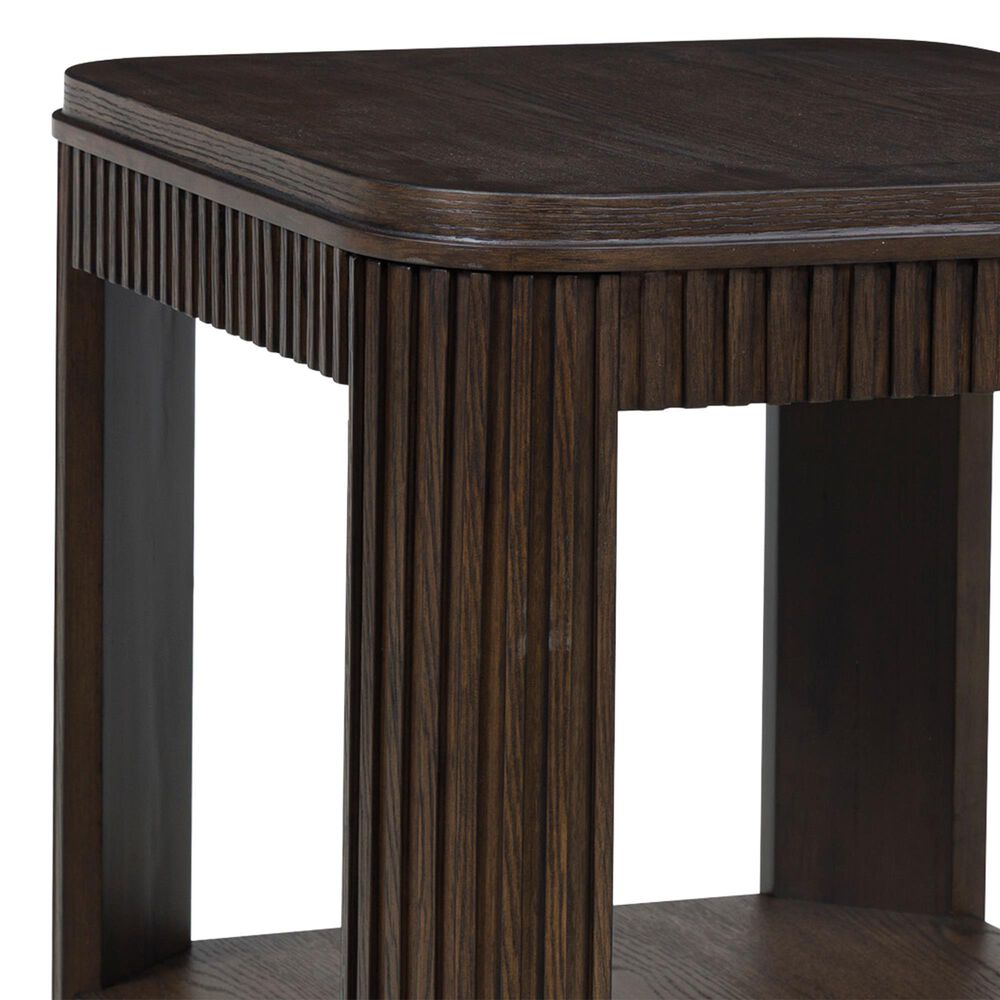 Ashley Carlibrie End Table in Warm Brown, , large