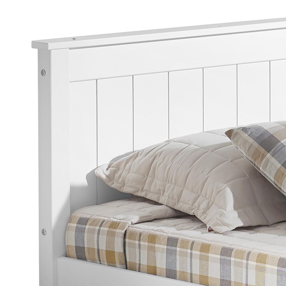 Timberlake Harmony Twin Storage Bed in White, , large