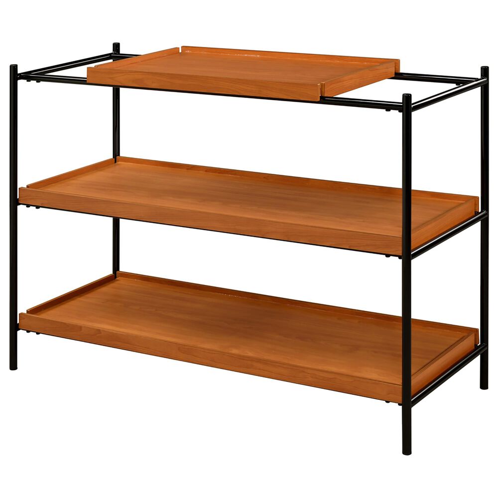 Gunnison Co. Oaken Sofa Table in Honey Oak/Black, , large