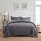 Trade Linker 3-Piece King Basket Pinsonic Quilt Set in Charcoal, , large