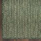 Nourison Horizon HOZ02 Green 8" x 10" Indoor/Outdoor Area Rug, , large
