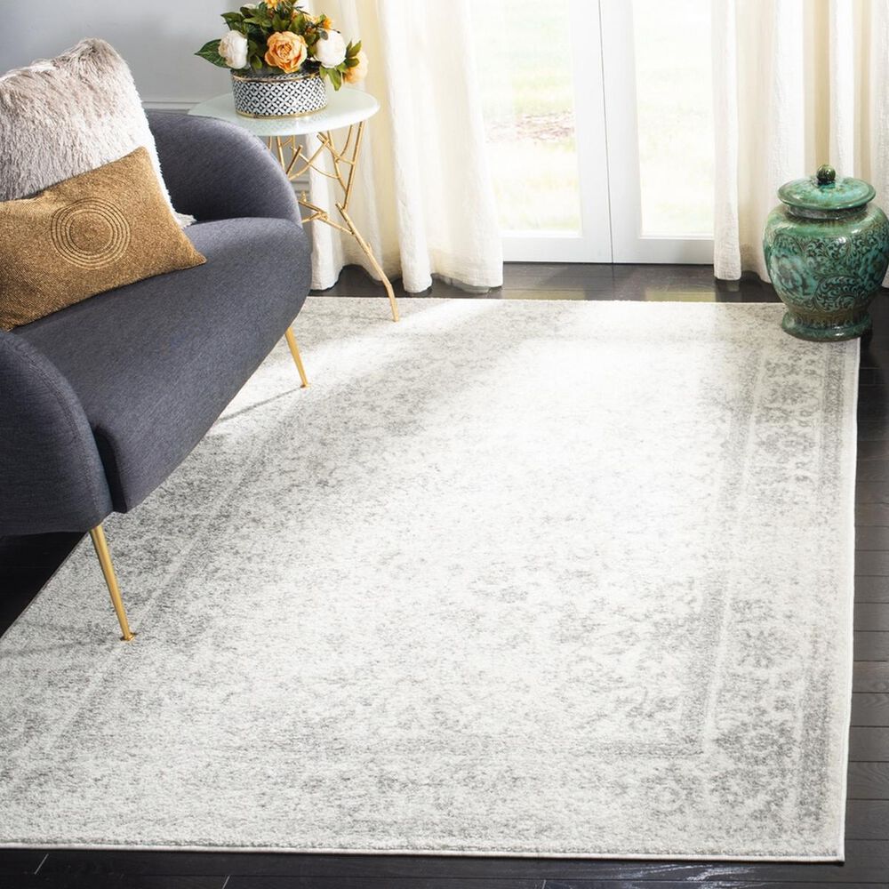 Safavieh Adirondack ADR109C-5 5&#39;1&quot; x 7&#39;6&quot; Ivory/Silver Area Rug, , large