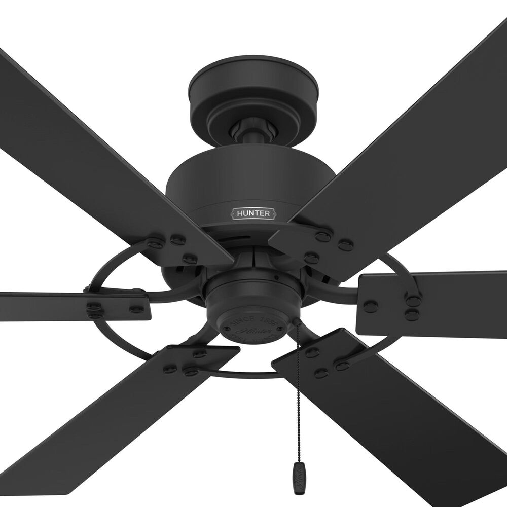 Hunter Gilrock 52&quot; Ceiling Fan in Matte Black, , large