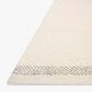Loloi Reyla 2" x 3" Ivory and Silver, , large