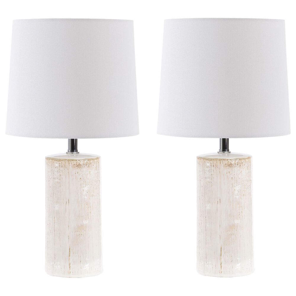 Safavieh Amaia Table Lamp in Ivory (Set of 2), , large