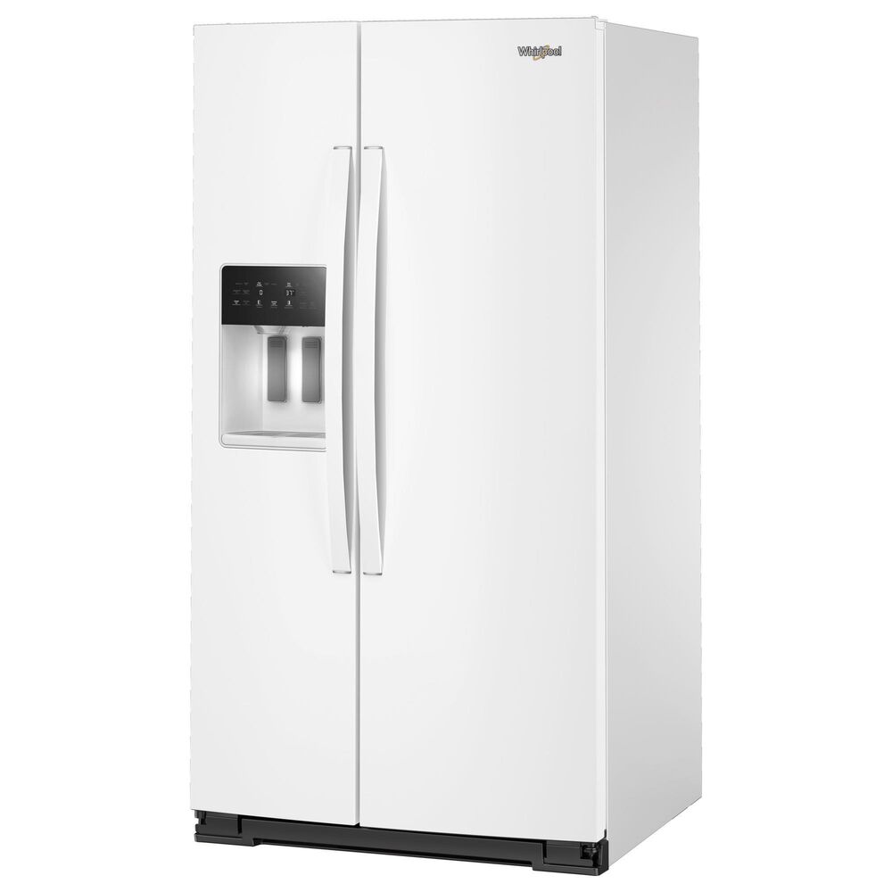 Whirlpool 28.7 Cu. Ft. Freestanding Side by Side Refrigerator in White, , large