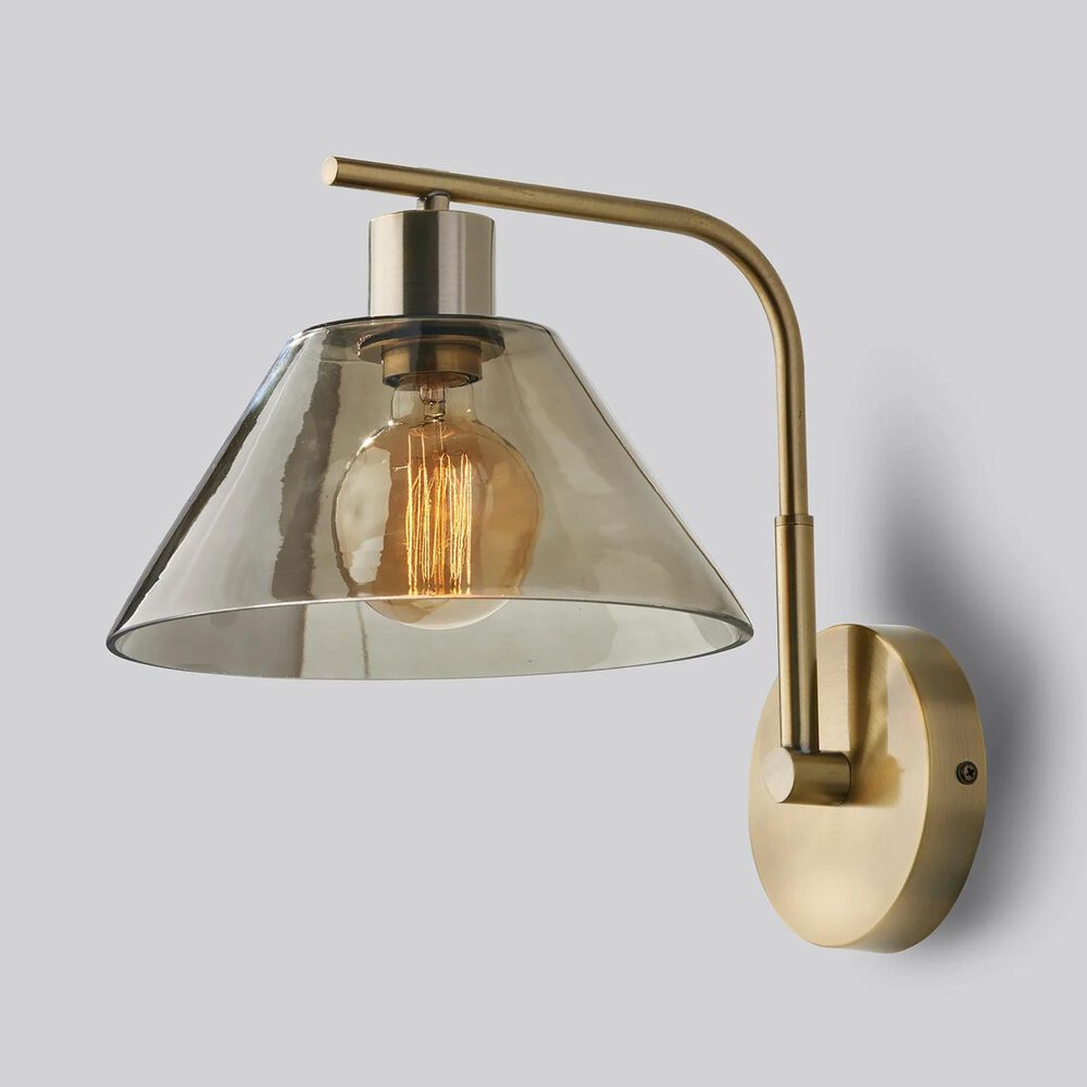 Adesso Zoe Wall Lamp in Antique Brass, , large