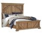 Karavan Casual Dining Queen Bed in Knotty Hickory, , large