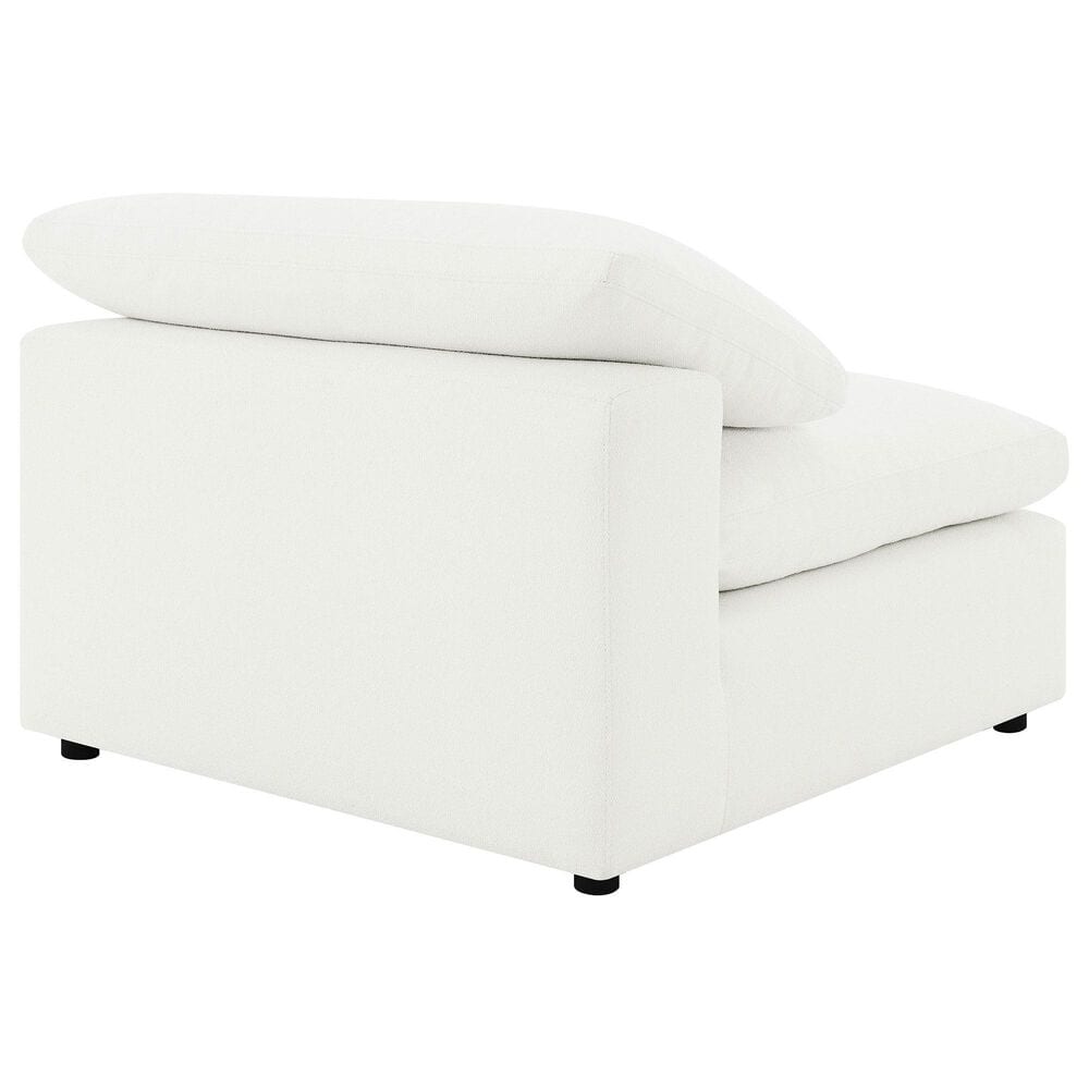 Coaster Raleigh Armless Chair in Ivory, , large