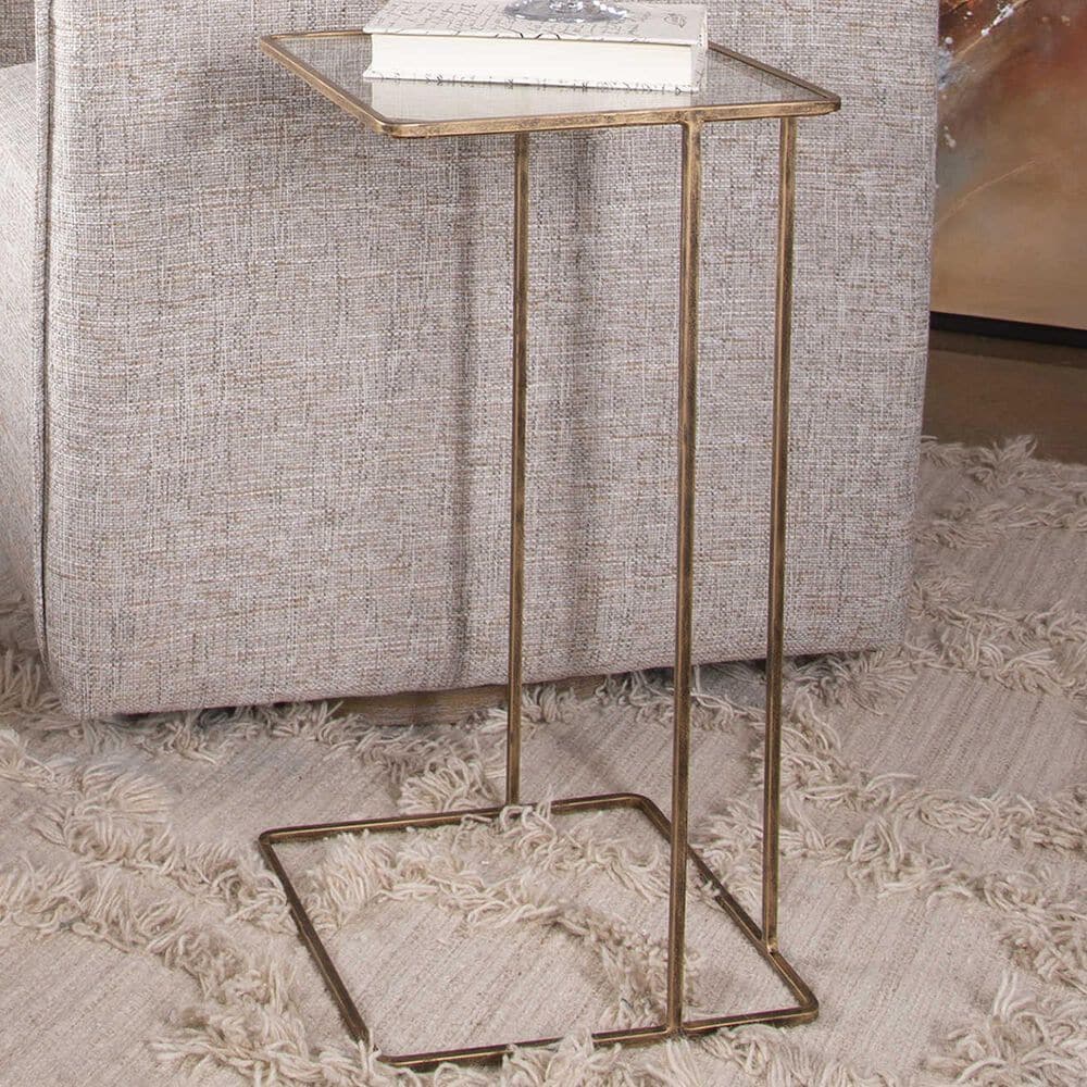 Uttermost Cadmus Side Table in Bronze, , large