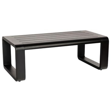Woodard Vale Coffee Table in Textured Black - Table Only, , large