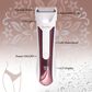 PureSilk Ladies LCD Body Hair Trimmer in Rose Gold, , large