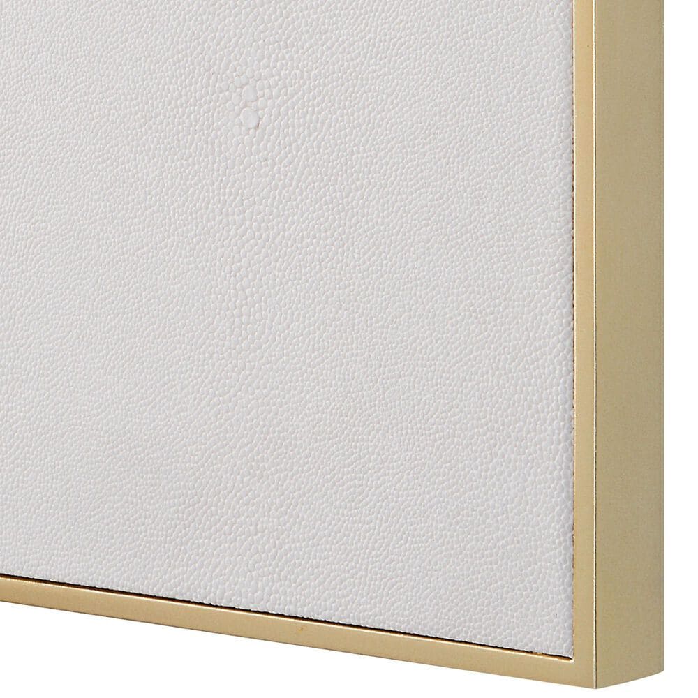 Uttermost Cyprus Mirror in White and Soft Gold, , large