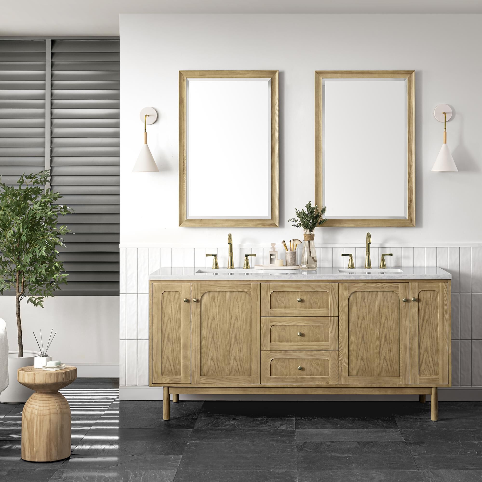 Willa Arlo™ Interiors Leisha Vanity Table Set with Lighted