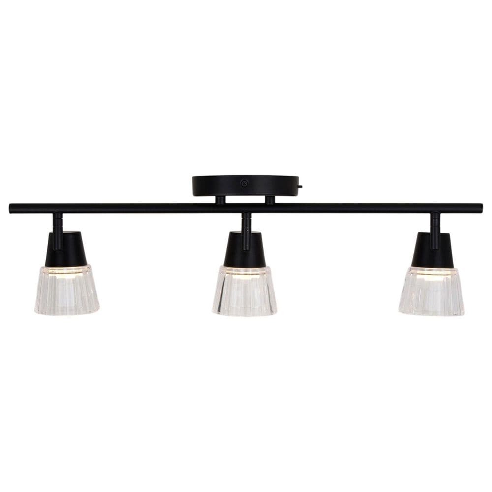 Vaxcel Dalton 3-Light Semi Flush Mount in Matte Black, , large