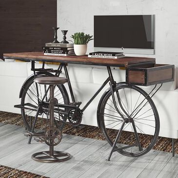 Jaipur Home Retro Bicycle Bar Table, , large