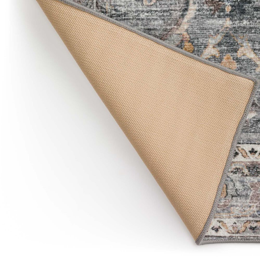 Dalyn Rug Company Jericho 2&#39;6&quot; x 12&#39; Silver Indoor/Outdoor Runner, , large