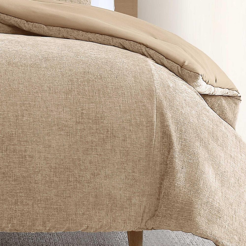 Hallmart Collectibles Niles 3-Piece Queen Comforter Set in Beige, , large
