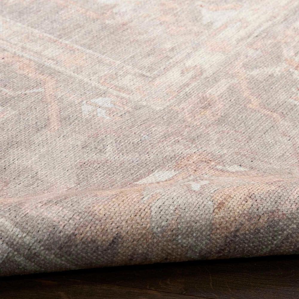 Nourison Vintage Washables Grey 2' x 6' Runner, , large