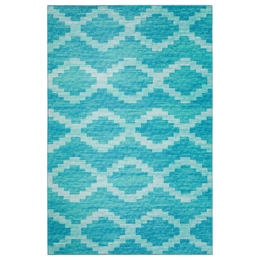 Dalyn Rug Company Sedona Southwestern 4" Round Poolside Indoor/Outdoor Area Performance Rug, , large
