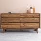 LH Imports Gia 6-Drawer Dresser in Warm Pecan, , large
