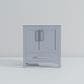 Lexora Home Jacques 30" Single Bathroom Vanity in Dark Grey with 2 cm White Quartz Top and Rectangular Sink, , large