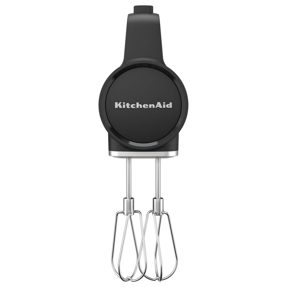 KitchenAid Go Cordless Hand Mixer with Battery in Matte Black, , large
