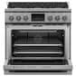Fisher & Paykel 4pc Kitchen Package with 16.8 Cu. Ft. Built-In French Door Refrigerator with Ice, 36" Professional Dual Fuel Range with Natural Gas, 36" 600 CFM Professional Range Hood, and 24" Professional Built-In Double Drawer Dishwasher, , large