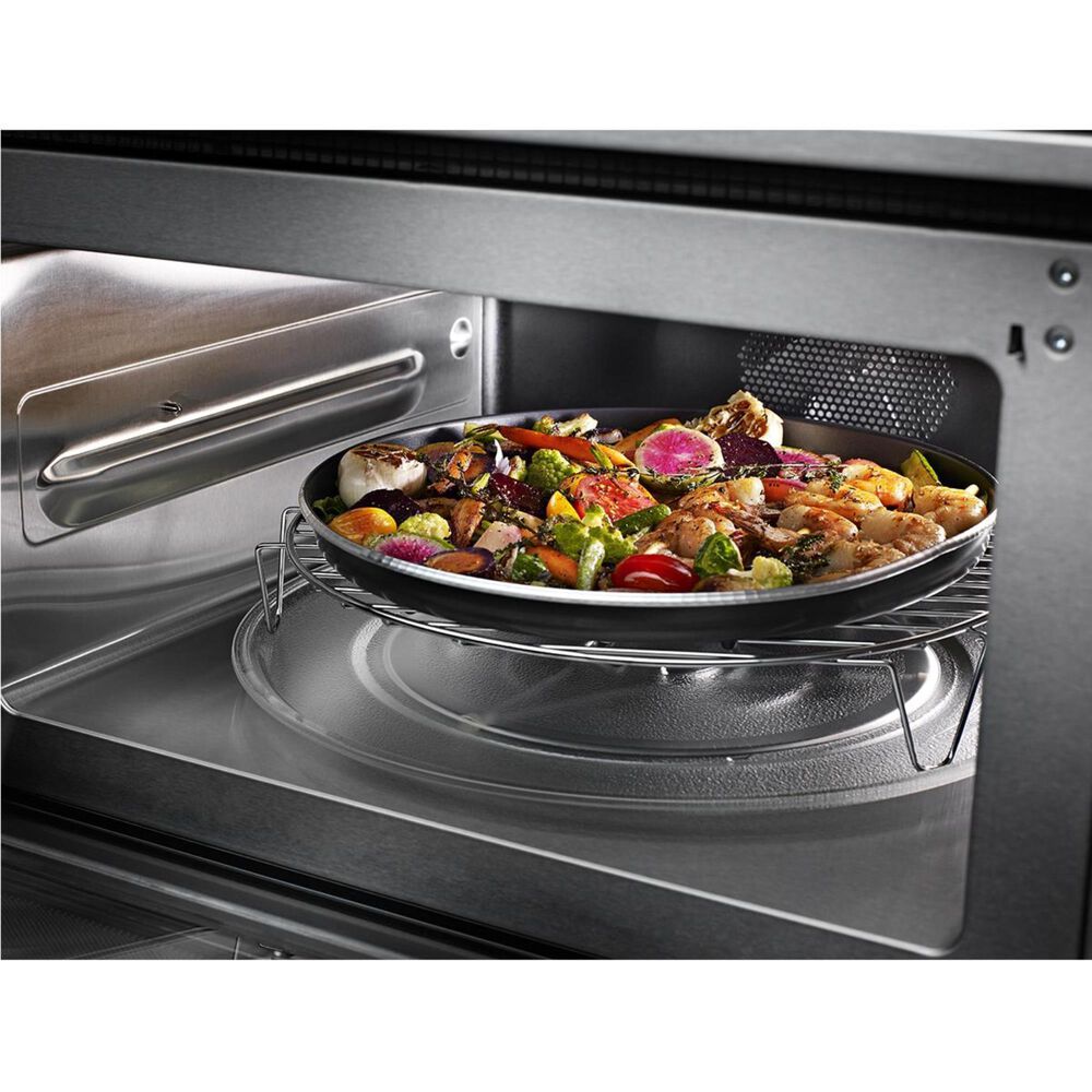 KitchenAid 27" Combination Wall Oven in Stainless Nebraska Furniture Mart