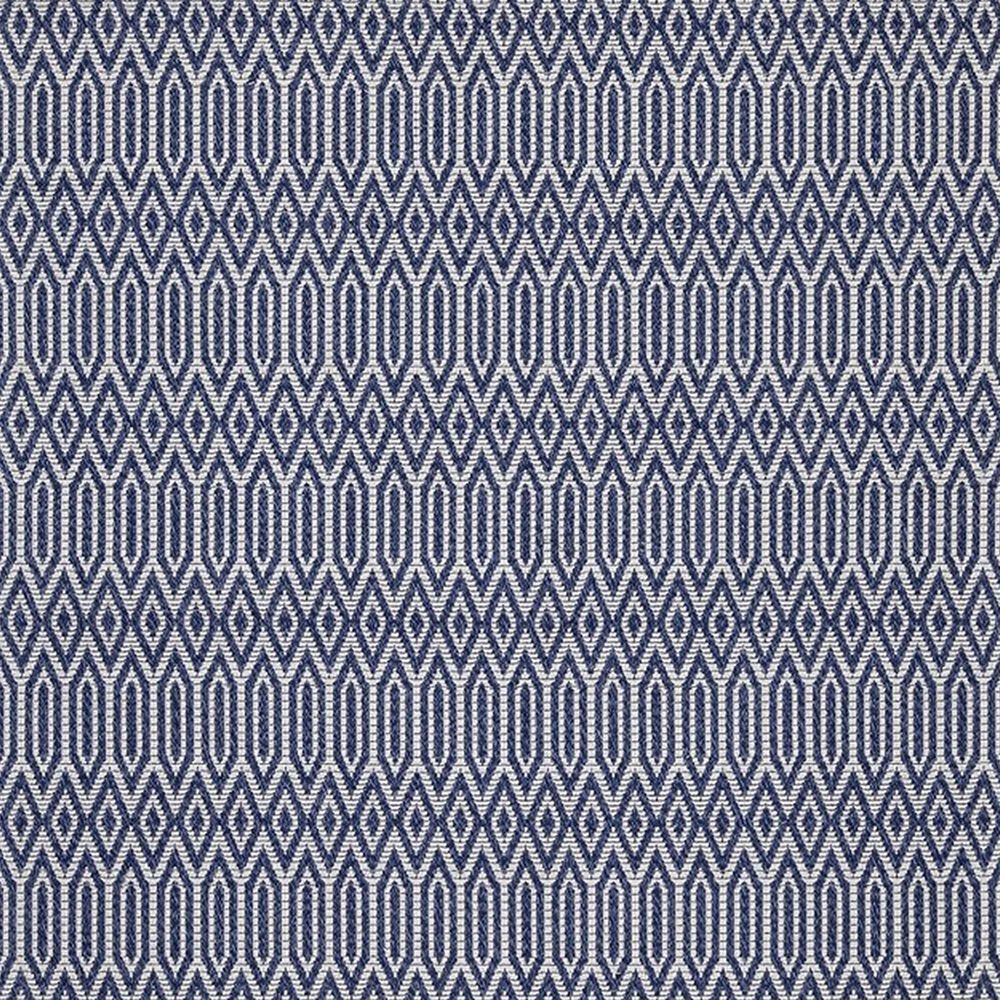 Safavieh Martha Stewart Cotton MSR405 2&#39; x 8&#39; Blue and Grey Runner, , large