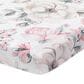 Lambs and Ivy Watercolor Floral 4-Piece Crib Bedding Set in Pink and Grey, , large