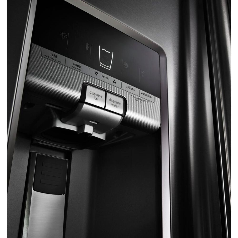 Maytag 26.8 Cu. Ft. 36" Wide French Door Refrigerator in Fingerprint