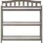 Foundations Worldwide Hampton 2 Piece Arch Top Nursery Set in Dapper Gray, , large
