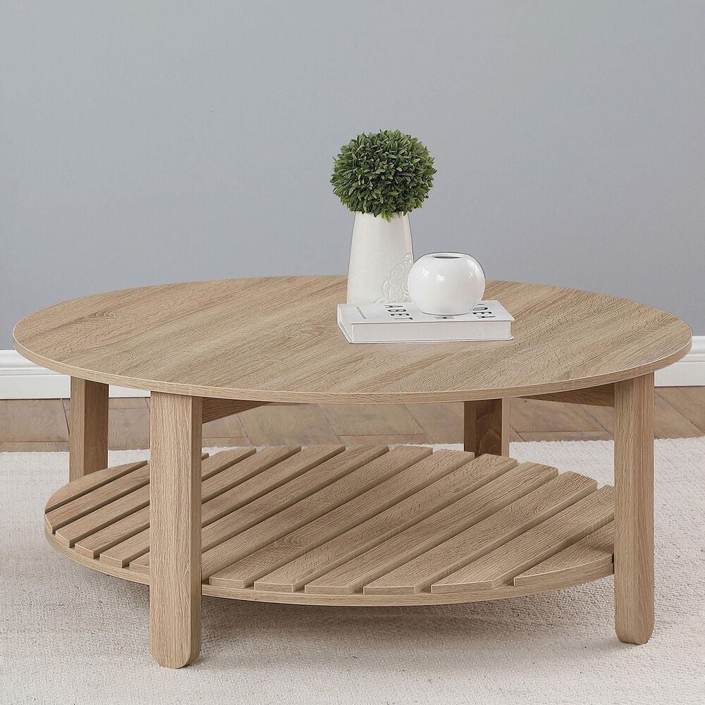 Pacific Landing Fowler Coffee Table in Natural, , large
