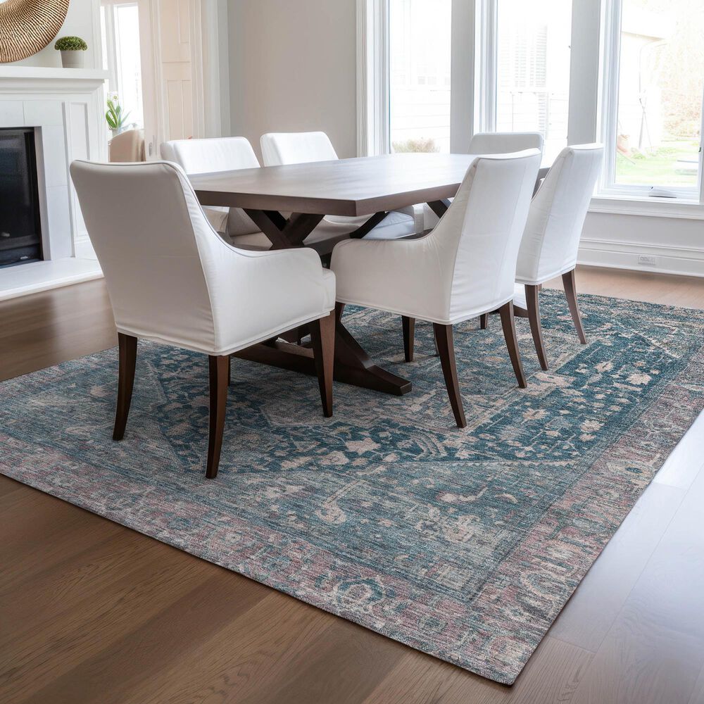 Dalyn Rug Company Solace SL14 9&#39; x 12&#39; Blue Area Rug, , large