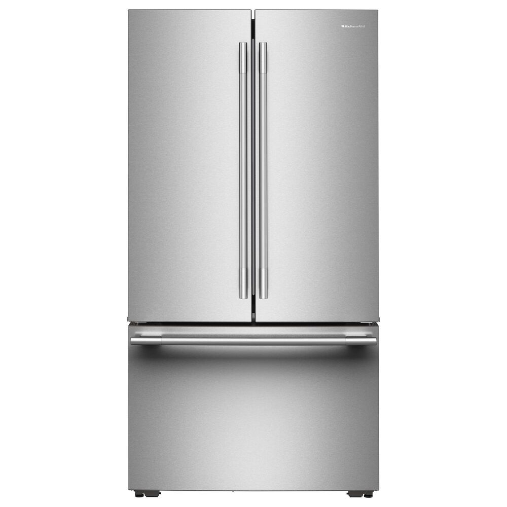 KitchenAid 25 Cu. Ft. Counter-Depth French Door Refrigerator in PrintShield Stainless, , large
