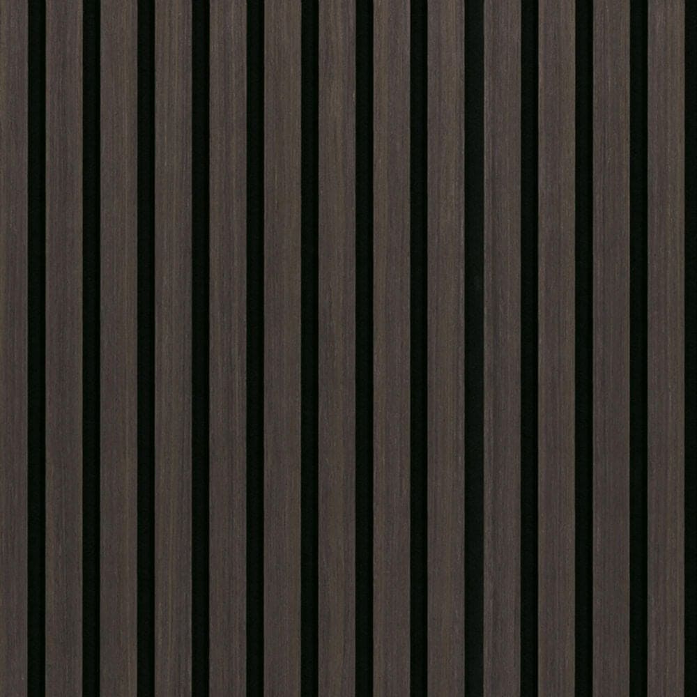 MS International Sonowood Espresso 24" x 48" Acoustic Wood Slat Panels, , large
