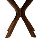 Baxton Studio Kenji 34" Dining Table in Walnut Brown - Table Only, , large