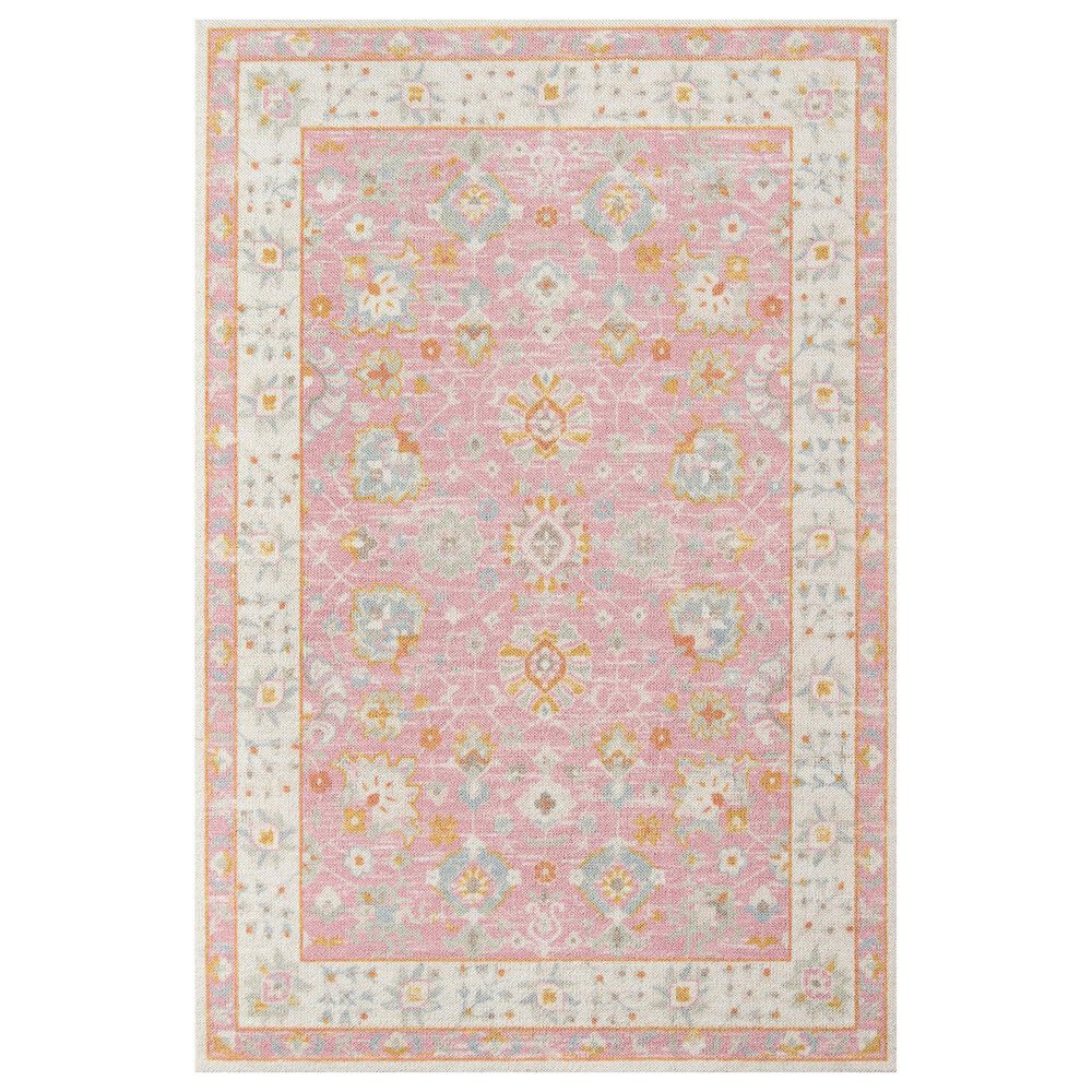 Momeni Anatolia ANA-8 5"3" x 7"6" Pink Area Rug, , large