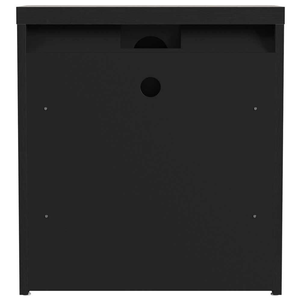 Eastern Shore Carlson 2-Drawer Nightstand in Washed Linen with Power Outlet, , large