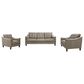 Italiano Furniture Ellis 3-Piece Living Room Set in Green Pea, , large