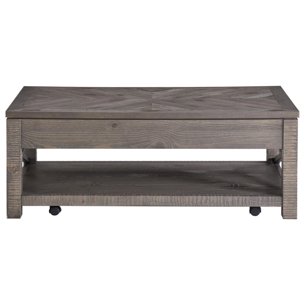 Crystal City Dexter Lift-Top Cocktail Table in Driftwood, , large