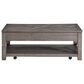 Crystal City Dexter Lift-Top Cocktail Table in Driftwood, , large