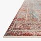 Magnolia Home Elise ELI-04 2"8" x 4" Sky and Red Area Rug, , large