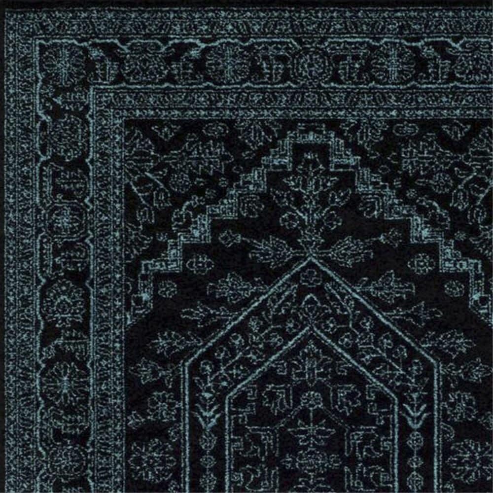 Safavieh Adirondack ADR108K 8&#39; x 10&#39; Black and Teal Area Rug, , large