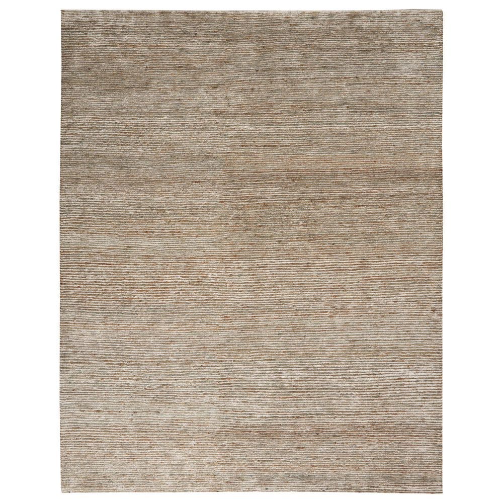 Nourison Mesa Hematite 10" x 14" Area Rug, , large