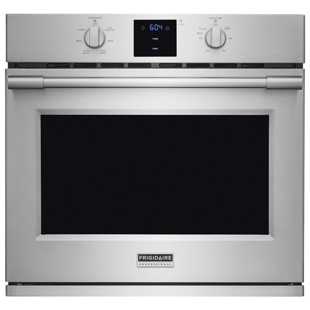 Frigidaire Professional 30" Single Electric Wall Oven with Convection in Stainless Steel, , large