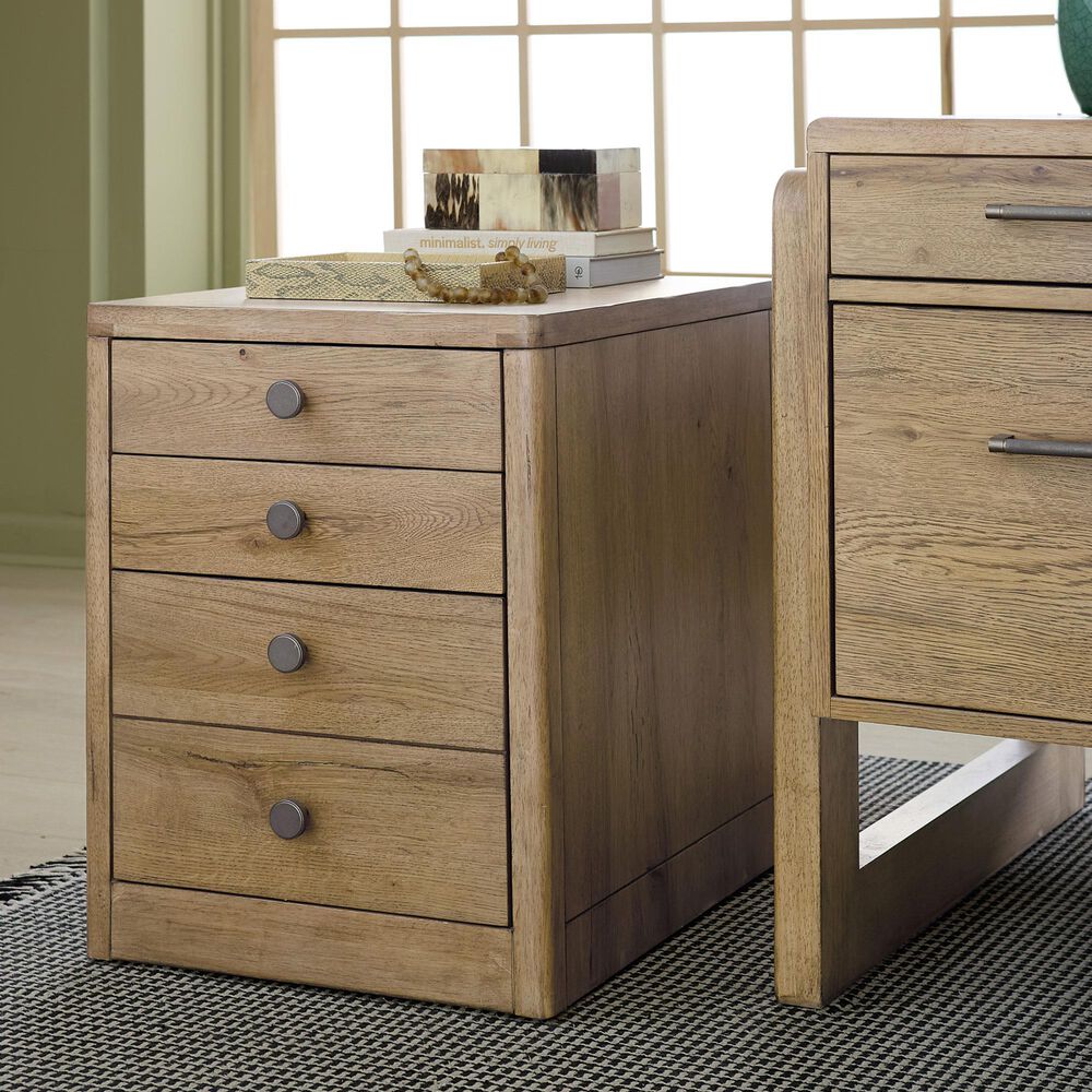 Hooker Furniture Kalamazoo Mobile File in Aged Oak, , large
